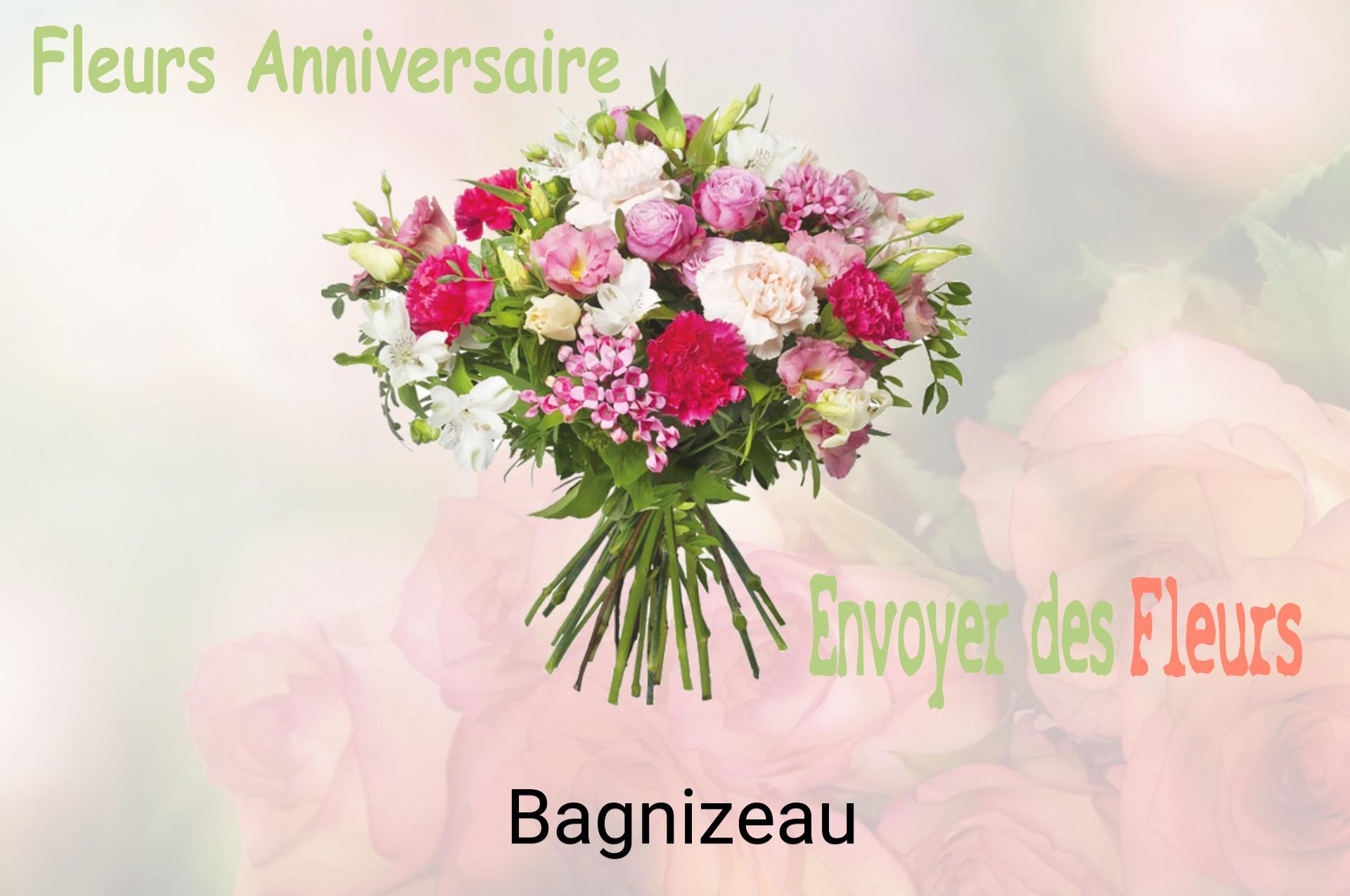 Bouquet de fleurs d’anniversaire livré à Bagnizeau